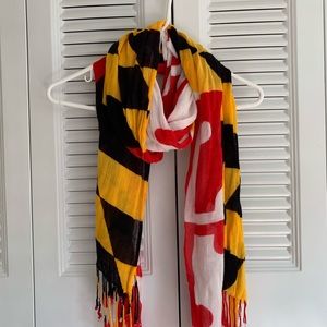 maryland flag scarf
